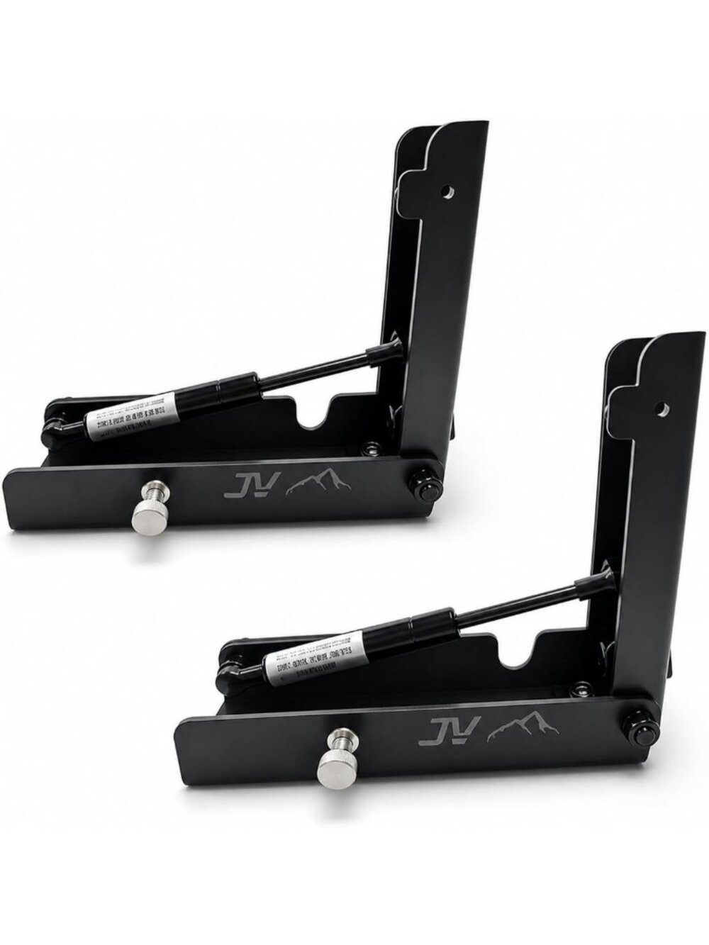 Foldable Vehicle Awning Mount Kit - 2Pcs Roof Rack Brackets for Easy Setup